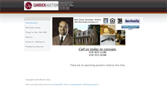 Desktop Screenshot of carrickauction.com